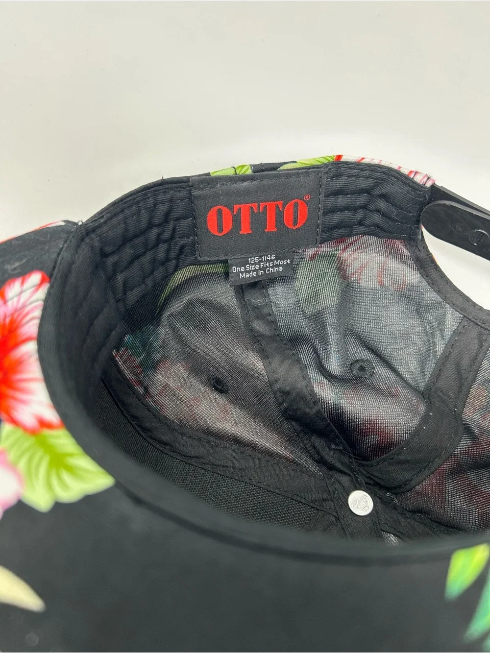 OTTO Hat Cap Snapback One Size Multicolor Mens Hawaiian Tropical Floral Idaho
